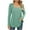 Green, variant on Long Sleeve Blouses for Women,Women's Top,Long Sleeve Square Neck Pleated,Sleeves for Women