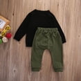 thumbnail image 4 of One opening 2PCS Kids Baby Boy Outfits Clothes spring T-shirt Tops + Haroun Long Pants set, 4 of 7