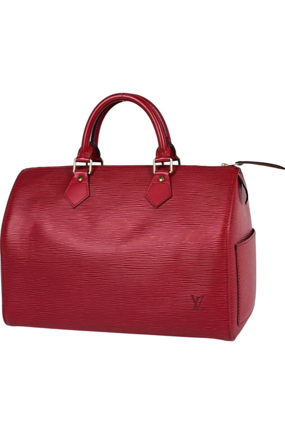 Pre-Owned Louis Vuitton Speedy 30 Boston Bag/Handbag in Epi Leather, Castilian Red, M43007,...