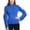 Bleu - ltplue, variante sur Rachel Roy Chandail Tricoté à Manches à Volants pour Femmes, Blanc, Petit