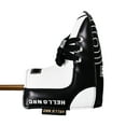 thumbnail image 4 of Fundas para putters de palos de golf, fundas para palos de golf, diseño de zapatos de PU, protectores de cuchillas Negro, 4 of 9