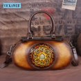 thumbnail image 1 of VICKAWEB, Bolsos de cuero para Mujer, Hobos Retro para Mujer, Bolso de Diseñador de Bolsos, Bolsa femenina de lujo con asa superior, Bolso de mano para Mujer, Baguette, 1 of 5