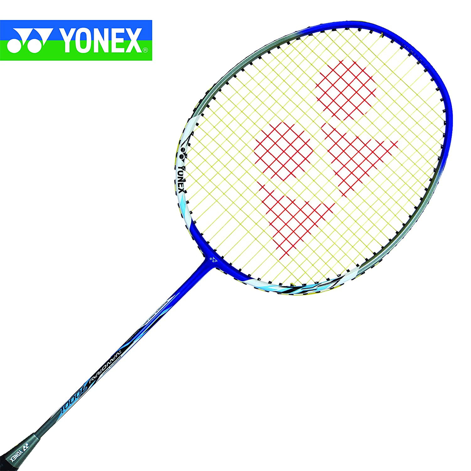 Yonex Nanoray 7000I G4-2U Badminton Racquet with free Full Cover, Blue
