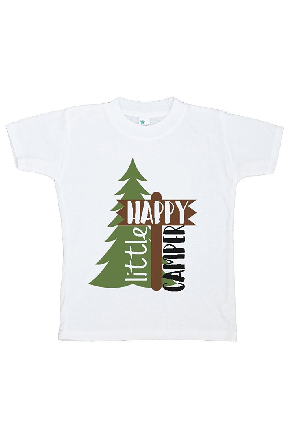 Custom Party Shop Kids Happy Camper Outdoors T-Shirt