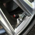 thumbnail image 2 of Red Tribal Scorpion Tire Rim Wheel Aluminum Valve Stem Caps, 2 of 3
