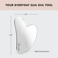 Kitsch Perfect Gua Sha Facial Tool, Stainless Steel Face Massager