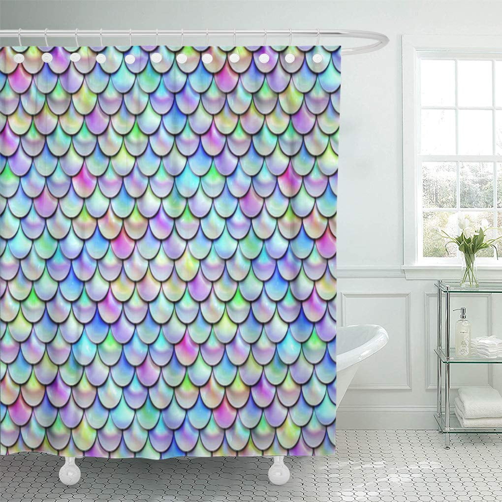 CYNLON Merman Falln Rainbow Mermaid Scales Fish Dragon Serpent Naga