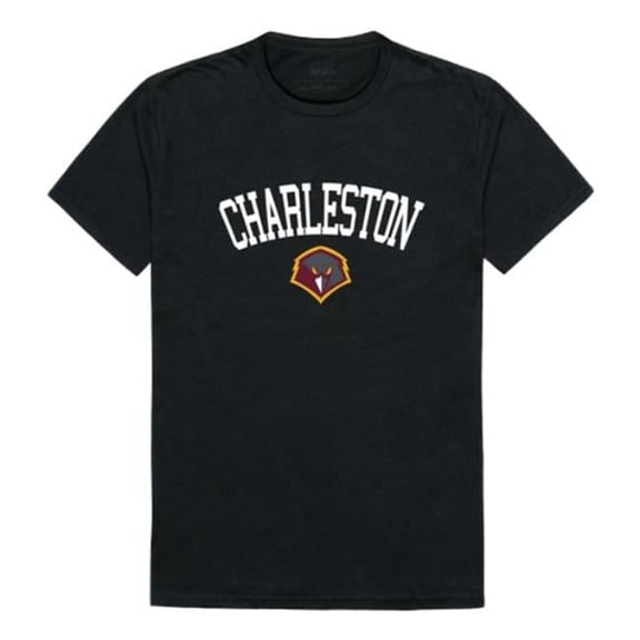 W Republic  University of Charleston Golden Eagles Arch T-Shirt, Black - Large