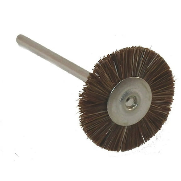 21mm(7/8")GRAY MOUNTED MEDIUM BRISTLE dozen