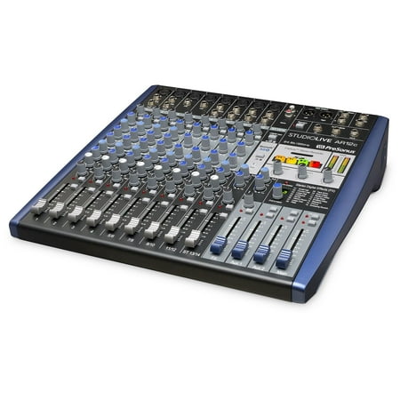 Presonus Hardware 339638 StudioLive AR12c 12-Channel USB-C Compatible Audio Interface, Analog Mixer & Stereo SD Recorder
