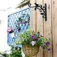 thumbnail image 3 of 2X Hanging Plant Hook Cast Iron Flower Basket Hooks Bracket Hanger for Bird Feeder Lantern Pots Wind Chimes, 3 of 6