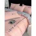 thumbnail image 1 of Nórdico de lujo de algodón egipcio Juego de cama King Queen Doble Twin Size con, 1 of 11