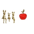 thumbnail image 1 of Figuras familiares para escritorio, mesa, centro de mesa, decoración del hogar, estantería, armario, cafetería, estudio, vacaciones, 1 of 8