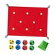 thumbnail image 4 of Juego de coordinación de lonas con agujeros para fomentar el espíritu de equipo en el jardín, interior y patio trasero. rojo, 4 of 8
