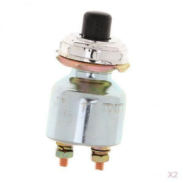 S SERENABLE 2Pcs 12V Car Truck Engine Start Push Button Switch Ignition Starter Kit K260