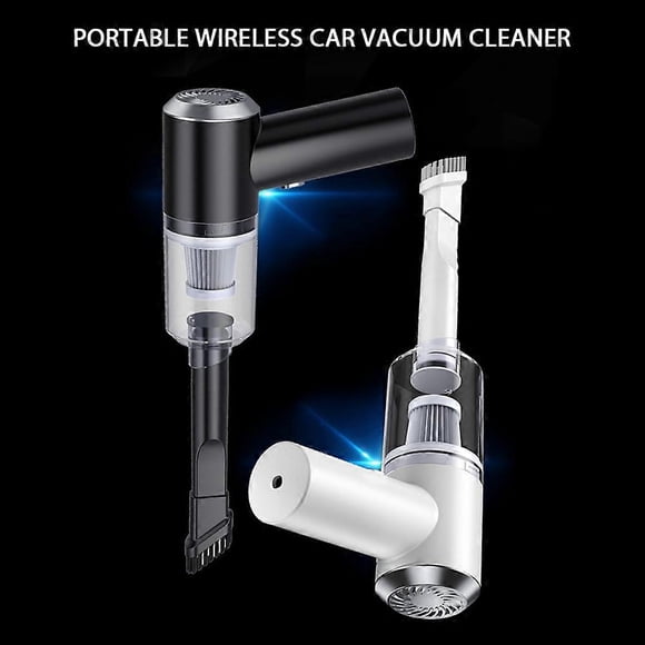 Car Vacuum Cleaner Handheld Cordless Vacuum Cleaners 120W 6000Pa High Power Built-in LED Light Portable Vacuums for Car Home Office Pet Hair