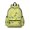 Yellow Cartoon Dinosaurs Eggs Pattern, variant on Dinosaur with Bones Pattern Cute School Backpack with Padded Back and Adjustable Shoulder Straps 13.4"x11"x4.7"
