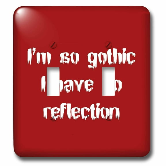 3dRose, Im So Gothic, double toggle switch