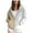 Khaki, variant on Towmus Sweatshirt Jacket for Women Full Zipper Plus Size Hooded Sweatshirts Ladies Tie Dye Printed Fleece Jackets Coat