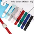 thumbnail image 1 of Neinkie Bracelet de Montre Super Doux Résistant à l'Usure Souple Sans Allergie Installation Simple Libération Rapide Silicone Remplacement Bracelet de Montre Accessoires pour Samsung S3/C1, 1 of 9