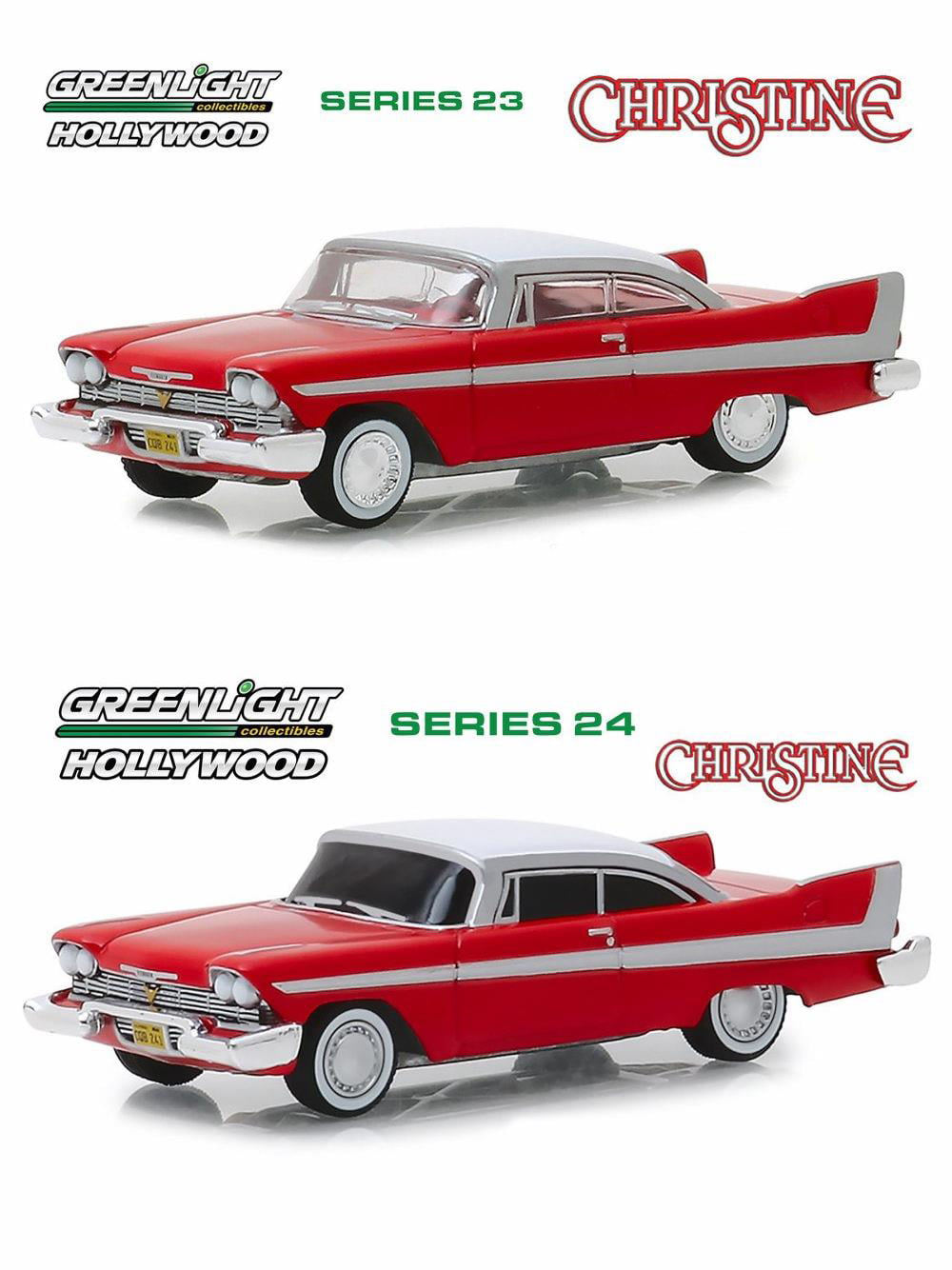 1983 - 1958 Plymouth Fury GreenLight 86575-1: 43 Christine Evil Version with Blacked Out Windows