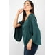 thumbnail image 4 of Blusa verde manga larga AMAD Casual para mujer Talla S, 4 of 5