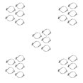 thumbnail image 1 of Eigraketly Abrazadera de línea de freno, Material de acero antideslizante, asiento de paso de cable resistente al desgaste, fijador ligero de 25,4mm, 5 Type2 NO2 Eigraketly CBP261851, 1 of 5
