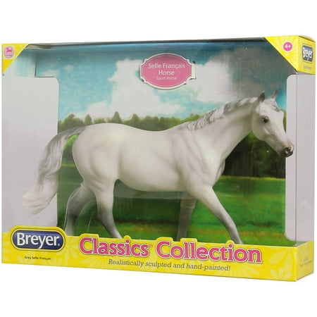 Breyer Classics gray Selle Francais Model Horse