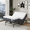 Basic Adjustable Bed Frame+12" White Mattress, variant on Split King Electric Adjustable Bed Frame with Mattress, Head & Foot Incline, Under-Bed Lighting, Adjustable Legs, Zero Gravity Feature, 4 USB Ports, Wireless Remote Control, Easy Assembly