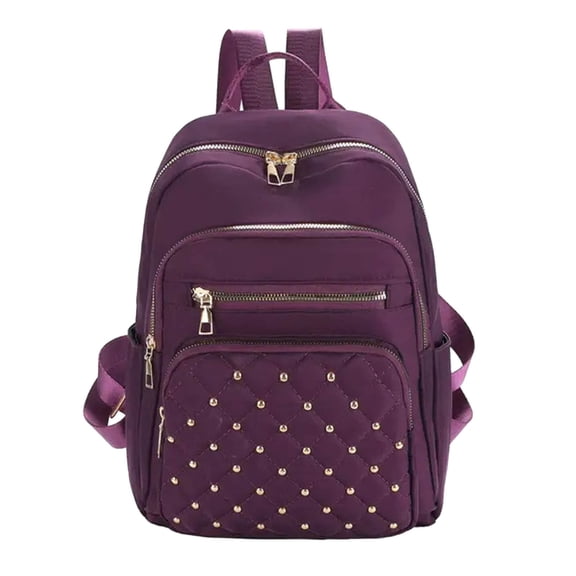 Weebloom School Backpack For Kids Girls Outdoor Travel Bag Leisure Backpack Bookbag High School College Purple