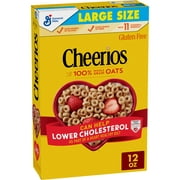 Cheerios, Heart Healthy Gluten Free Breakfast Cereal, Large Size, 12 oz