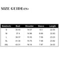 thumbnail image 3 of WULMLEO Women's Casual V-Neck Blouse Sleeve Lightweight Summer Tops Turquoise 2XL, 3 of 4