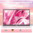 thumbnail image 5 of 15.6" FHD Gaming Laptop 16GB DDR5 RAM 1TB SSD AMD Ryzen 9 8945HS (Beat i9-13900H, Up to 5.2GHz) with Radeon 780M AI-Enhanced 100W PD Type-C VR Ready Backlit Keyboard Fingerprint Blue, 5 of 7