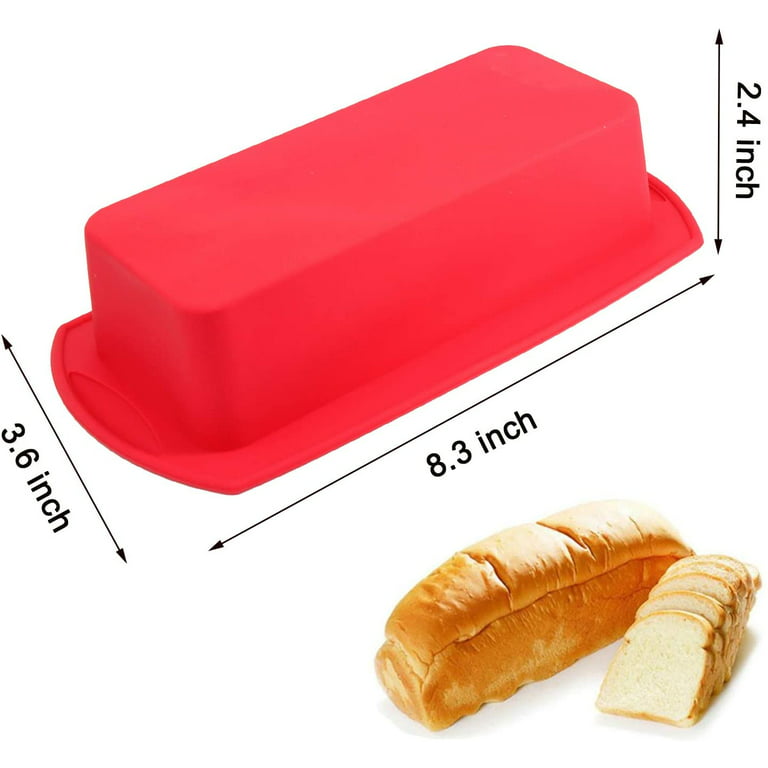  Walfos Silicone Loaf Pan 1 pcs Pieces (9x5x2.5inch