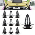 thumbnail image 2 of 10pcs Cord Clips Plastic Black OEM REF 10116060 For MG ZS MG3 Rear Boot Load Cover Parcel Shelf String Cord Clips Retainer, 2 of 5