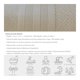 thumbnail image 3 of Toalla Pullman Sola Gamuza Taupe 37 x 69 cm, 3 of 4