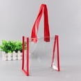 thumbnail image 2 of XINXIAOO Clear Tote Bag, Fashionable Shoulder Handbag for Beach, Shopping, Gym & Travel, 2 of 3