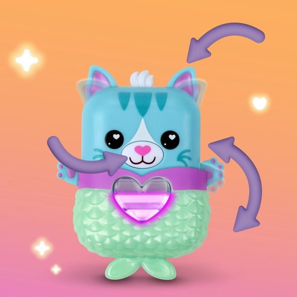 NANO-MALS Pawtricia the Blue Kitty Electronic Fidget Pet - Walmart.ca