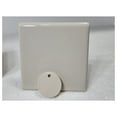 thumbnail image 3 of Beige Bone Almond Ceramic 4.25 in Bullnose Tile 4x4 Square Subway Trim Curved Edge Classic Color 006 Exlonjet 0135 9 pc 1 Sq Ft, 3 of 9