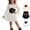 2-White, variant on YUNLIUU Girls Off the Shoulder Pirate Dresses with Sash Two Piece Set Halloween Outfits for Girls,11-12 Years,1-Beige
