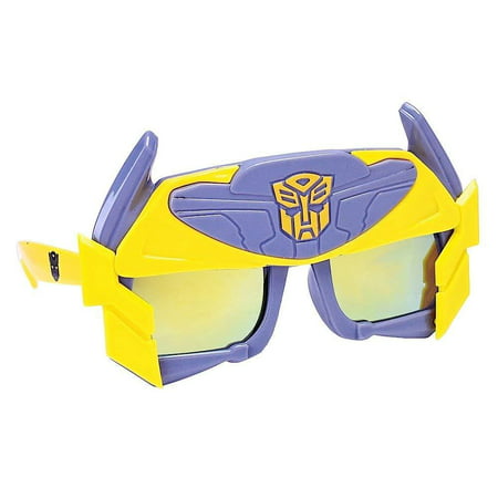 Transformers Bumblee Bee Sunglasses, Party Favors, UV400, Featuring hundreds of fun and wacky eyewear designs By SunStaches