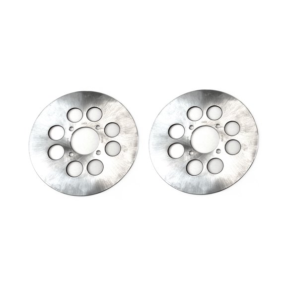 Front Brake Rotors for Yamaha ATV 3GD-2582T-00-00, 3GD-2582T-10-00, Set of 2, Optimal Braking