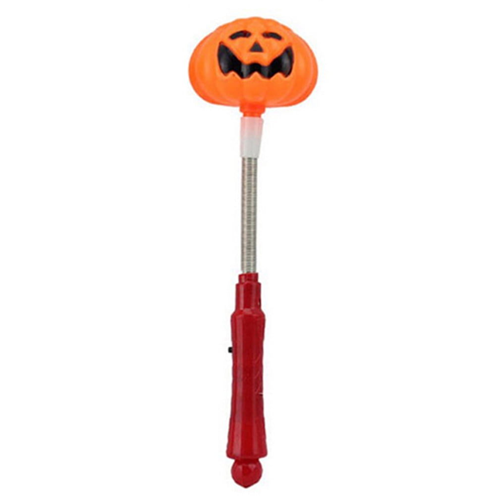 Halloween Pumpkin Skull Design Toy Glow Stick Light-Up Toys Children Kid Gift 