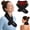 Black, variant on DREAMSOME Neck Heating Pad, Wearable Neck Massager with 36 Red Light LEDs, 660/850nm, 3 Heat & 3 Vibration Modes, Cordeless Neck Wrap for Comfortable Warmth