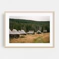 thumbnail image 2 of Cabins at Kopieniec Wielki, Zakopane 06 - Zakopane Małopolskie Poland Photography Unframed Wall Art Print 12 x 18 inches, 2 of 7