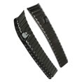 thumbnail image 4 of 2Pcs Stainless Steel Rear Bumper Protector Guards for Tesla Model Y 2021-2023 Carbon Fiber Style, 4 of 4