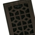 thumbnail image 3 of Imperial RG3398 Templar Decorative Floor Register, 4 x 10-Inch, Oil Rubbed Bronze, 2 Pack, 3 of 6