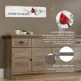 thumbnail image 2 of LifeSong Milestones "Peace on Earth" Cardinal Christmas Decorations Indoor Wall Decor, 2 of 7