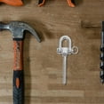 thumbnail image 4 of PENIKOKO Heavy Duty D Shaped Swing Hooks Outdoor Hardware For Gymnastic Rings 1Set, 4 of 7