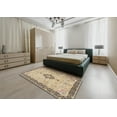 thumbnail image 5 of Ahgly Company Machine Washable Indoor Square Traditional Brown Area Rugs, 4' Square, 5 of 7